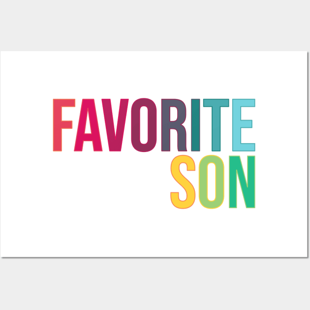 Favorite Son (USA) Wall Art by RainbowAndJackson